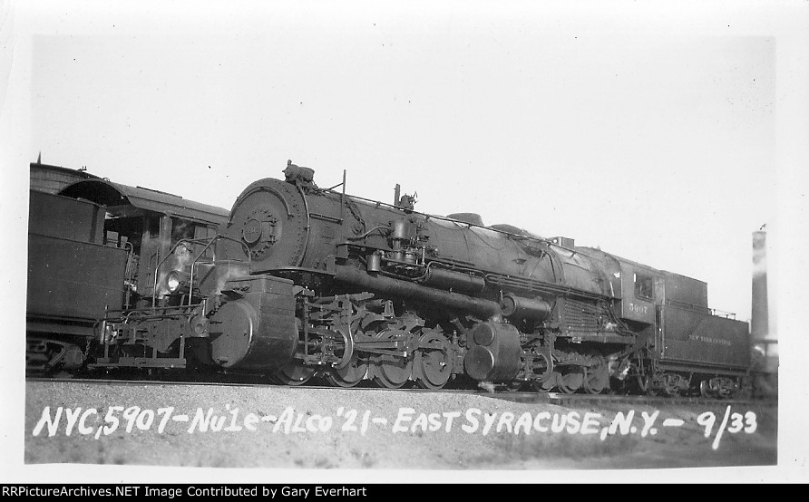 NYC 0-8-8-0 #5907. New York Central